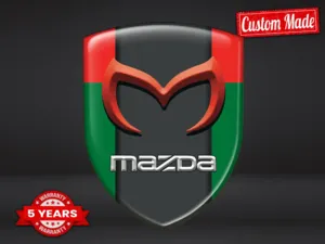 Mazda Logos Imprimés Course Haut de Gamme Perso